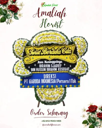 Papan Bunga Duka di Bitera
